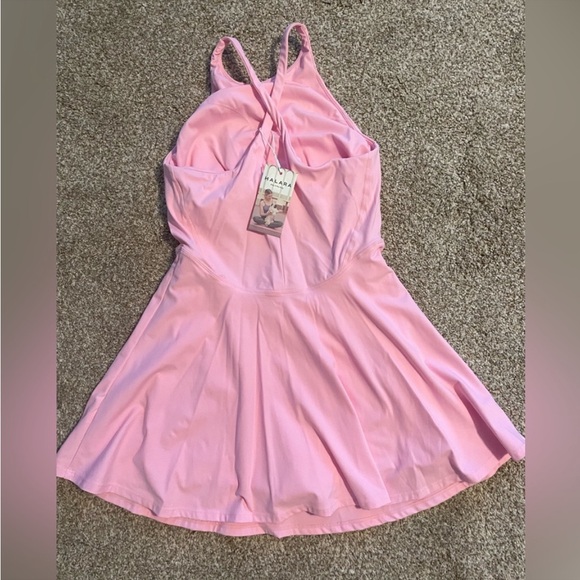 NWT MEDIUM HALARA Softlyzero pink dress - Picture 5 of 6